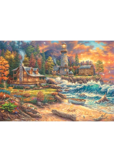 Anatolian 3000 Parçalık Puzzle - Deniz Feneri 4934