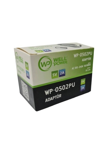 WellPower DC 5Volt 2Amper Adaptör 5 Uçlu