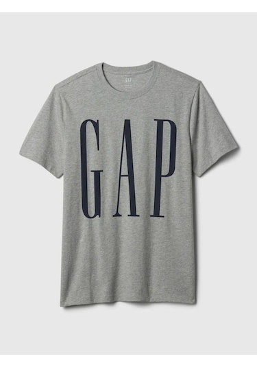 Everyday Soft Gap Logo T-shirt Gri-6059 Gri