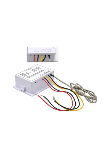 Lemestar Zfx-w3013a 0-999 Dijital Sıcaklık Kontrol Cihazı, Abs Malzeme, Ateş Korumalı, 220v 2200w Bitkisel Yağ Ocağı Kontrolörü
