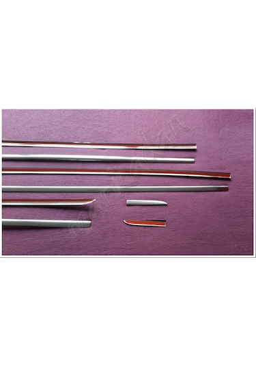 Woc Chrome Renault Clio 4 Sport Tourer Krom Cam Çıtası  2012-2020