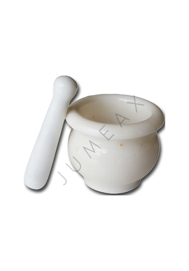 Jumeax Rouen Beyaz Mermer Havan