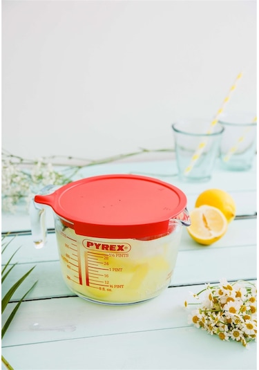 Pyrex 264P000 7046 Kapaklı Ölçme Kabı 1 L Çok Renkli