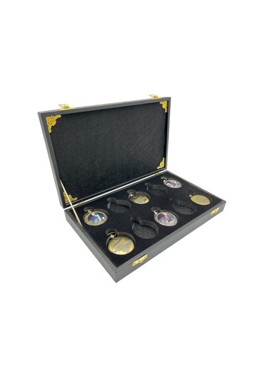 Cep Saati Koleksiyon Kutusu 10 Lu Deri Siyah