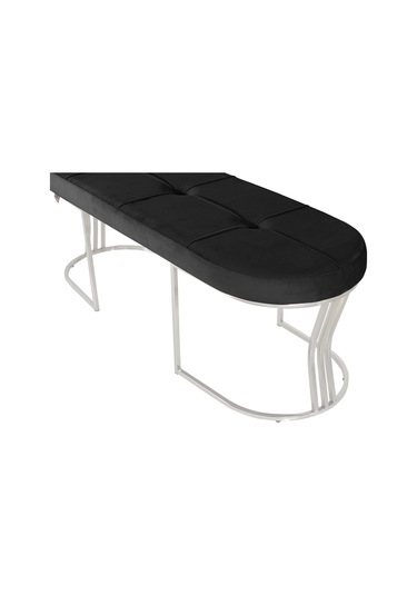 Viego Silver Collection- Antrasit Kapitoneli Chester Model Puf & Bench & Koltuk & Uzun Makyaj Puff & Yatak Ucu