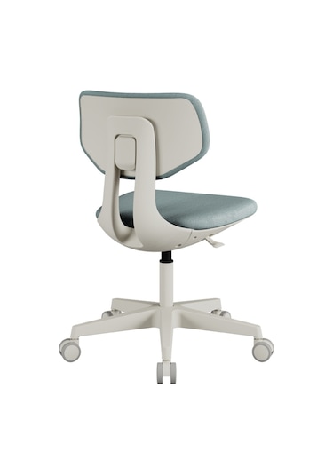 Tesla Concept Çalışma Koltuğu Mavi - Yeşil Kumaş 40x74-86x60 Cm Mavi