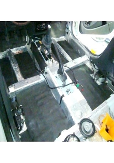 Araç Oto Ses Isı Yalıtım 20cmx10mt 9mm Yapışkanlı Kauçuk İzole