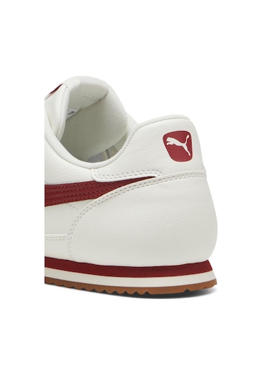Puma Turino Iı Beyaz Erkek Sneaker Beyaz-kırmızı Beyaz - Kırmızı