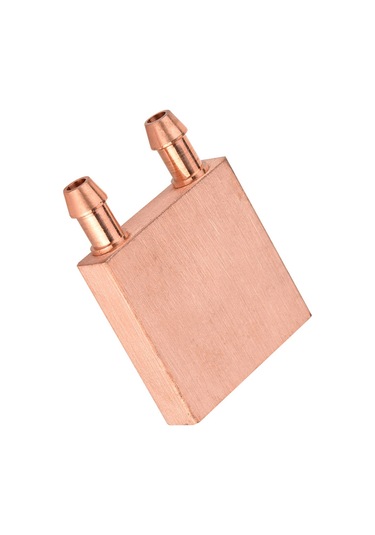 Kosona Temizleyici Bakır Su Soğutucu Blok, 40x40mm, 6mm Akış Kanalı, Gpu/anakart/nemli Devre Soğutma, Yüksek Isı Transferi