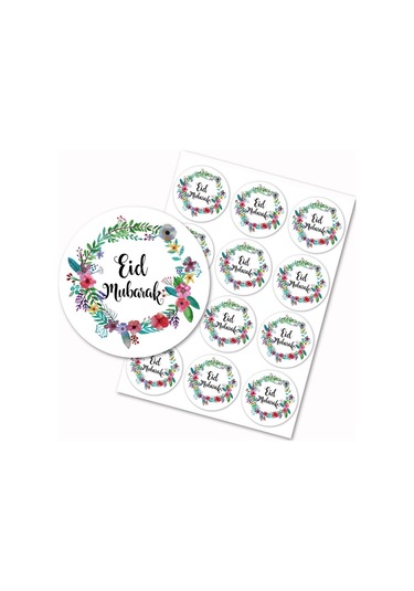 Eıd Mubarak Sticker Etiket Mühür Etiketleri 3 3 3 Diğer