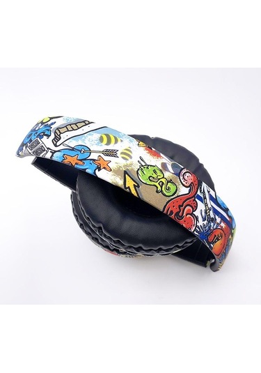 Vaorlo Graffiti Kablosuz Bluetooth Kulaklık