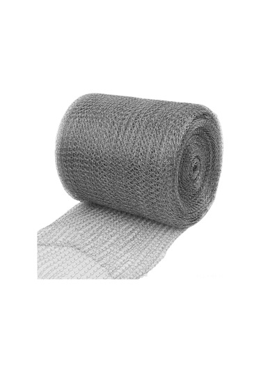 Geeksen 30 Fit Çelik Dokuma Fare Engelleme Ağı - Metal Ağız Fare Bloker - Boşluk Kapama Ağı