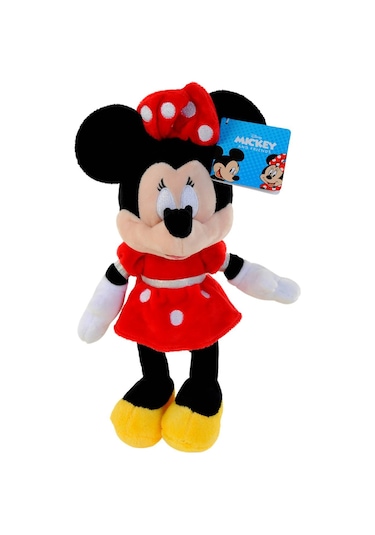 Minnie Mouse Core Peluş 25 Cm Kırmızı