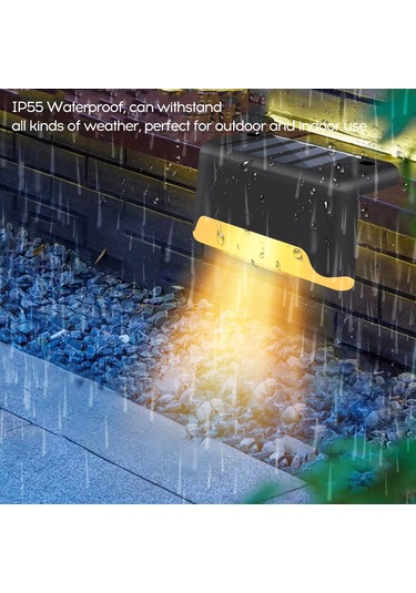 Singree Güneş Enerjili Bahçe Aydınlatma Lambası - Otomatik Açılır, Su Geçirmez, Sıcak Beyaz Işık