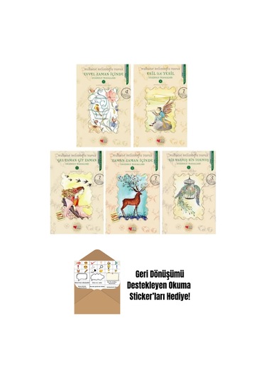 Can Çocuk Anadolu Masalları Seti 5 Kitap + Okuma Sticker'ları