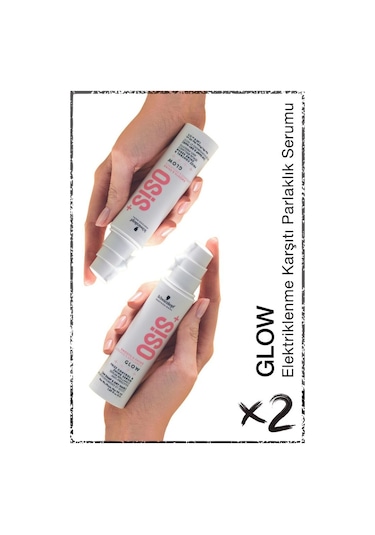 Osis Glow Elektriklenme Karşıtı Parlaklık Serumu 2 x 50 ML