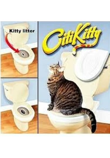 Petzoom CitiKitty Kedi Tuvalet Eğitim ve Alıştırma Seti