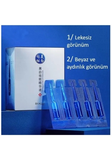 Bioaqua Niacinamide İçerikli Leke ve Çil Karşıtı Aydınlatıcı Ampul Serum 20 x 2 ML