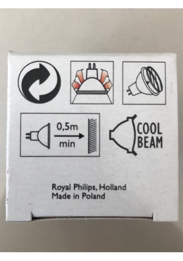 Phılıps 12v 20w Mr 11 Halojen Çanak Çap:35mm