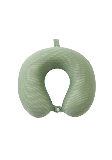 Shineyee Yetişkinler İçin Soğuk İpek Dokulu Hafıza Köpüklü Boyun Yastığı - Ofis, Uyku Ve Seyahat İçin Ergonomik Destek Koyu Gri Koyu Gri