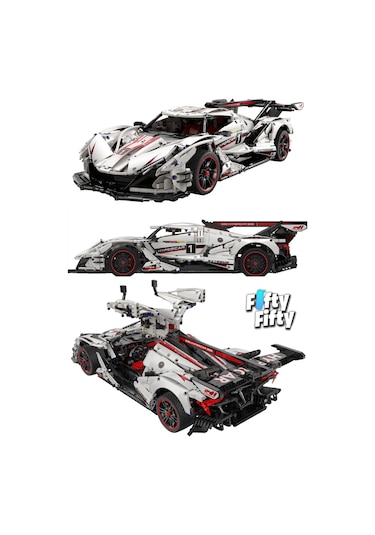 Cada V12 Hypercar -c61053w 4449 Parça Profesyonel Oyuncak Yapım Seti