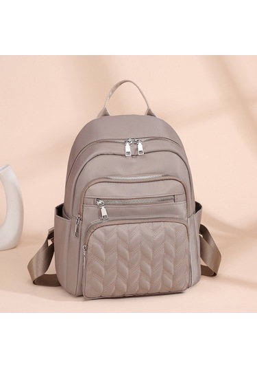 Mengtuo Yeni Rahat Koreli Bayan Oxford Moda Basit Sırt Çantası Haki Haki Haki