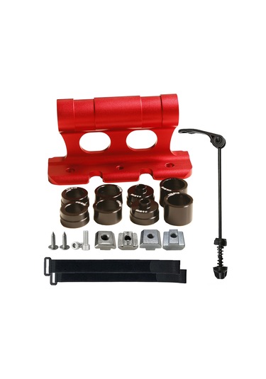 Kangvka Araba Çatı Bisiklet Tutucu: Hızlı Kurulumlu Ön Çatal Demiri, Alüminyum, Kırmızı - İç Mekanı Boşaltan Taşıma Aracı Kırmızı