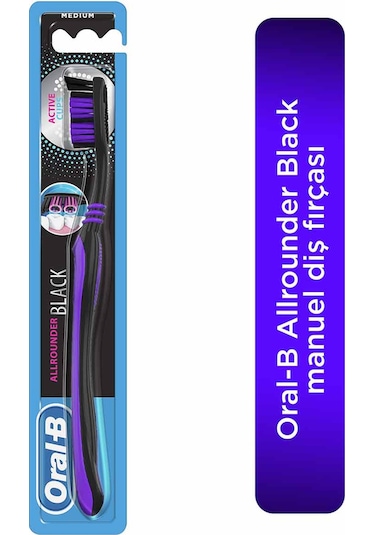 Oral-B Allrounder Black Manuel Diş Fırçası 1