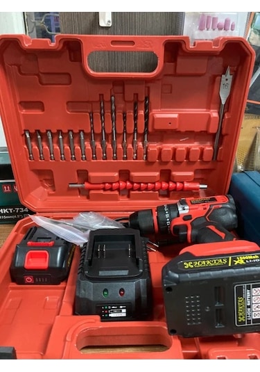 Haktaş HKS-414 Sarjlı Darbeli Ve Vidalama Matkabı