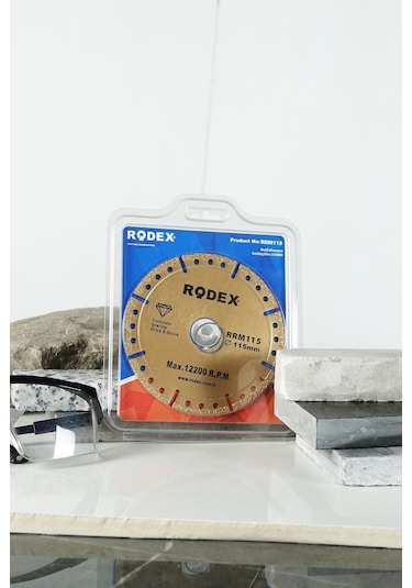 Rodex RRM115 Çok Amaçlı Multi Elmas Kesme Diski 115MM
