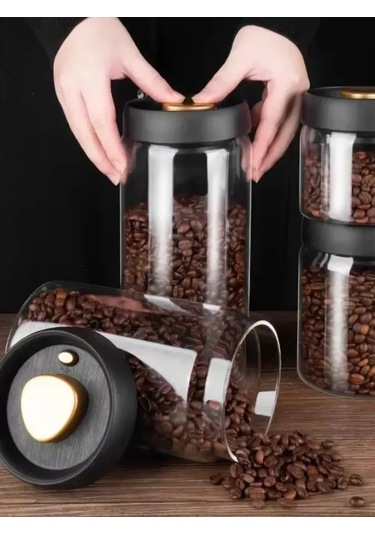 Vse Cto Nuzno Kahve Ve Dökme Gıdalar İçin Vakumlu Saklama Kabı 453834988