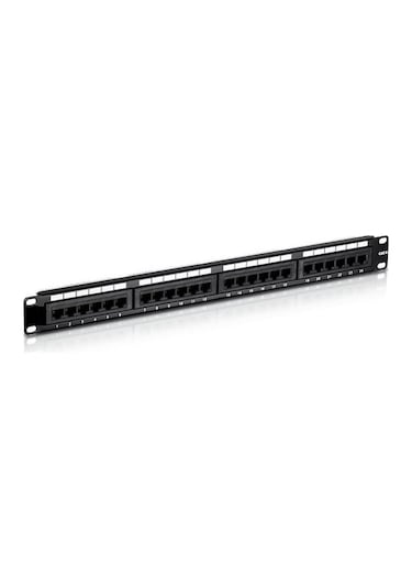 Ods 1U 24Port Cat6 Utp Bakır Patch Panel U-P24Utp