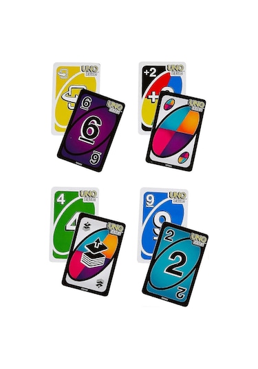 Mattel Games Gdr44 - Uno Flip, 7 Yaş İçin Kart Oyunları+