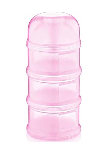 Babyjem Katlı Toz Mama Kabı Pembe