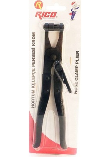 Rico Hortum Kelepçe Pensesi Crom Saplı - Siyah