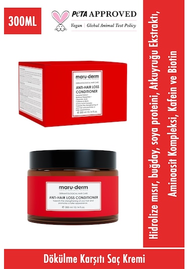 Maruderm Saç Dökülme Karşıtı Saç Kremi 300 ML