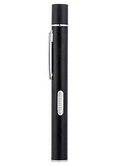 Işık Kalemi Fener Kalem Işıklı Kalem Yaka Kalemi Doktor Kalem Siyah