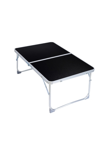 Plastik Mat Ayarlanabilir Taşınabilir Dizüstü Bilgisayar Masası Katlama Stand Bilgisayar Okuma Masa Yatağı Tepsisi Black