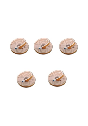 5 Adet 9 Metre Izolasyon Bandı Yapışkanlı Cam Yalıtım Süngeri Rüzgar Soğuk Kesici Pimapen Fitili