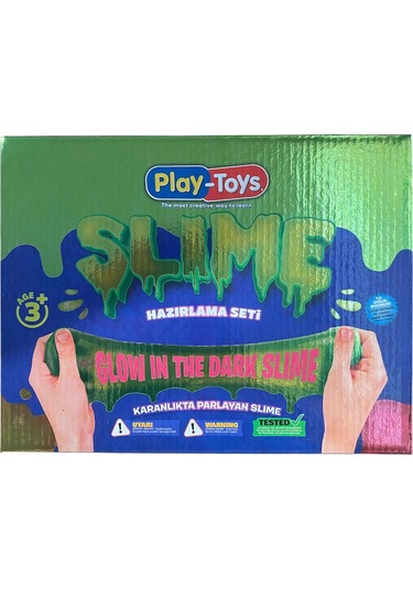 Karanlıkta Parlayan Eğlenceli Ve Eğitici Slime Hazırlama Seti