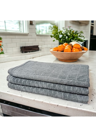 Misclean Mikrofiber Mutfak Temizlik Bezi 40 x 40 3 Adet