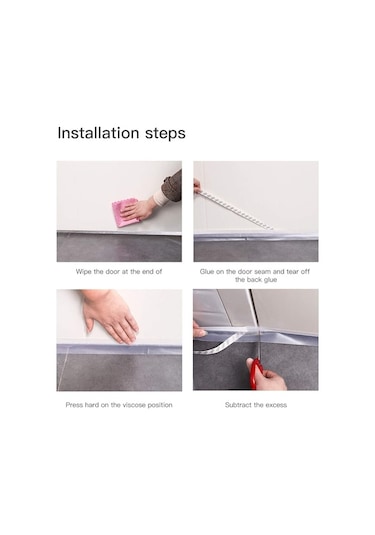 Kapı Bandı Kapı Altı Pencere Rüzgar Toz Önleyici Izolasyon Bant (467938110)