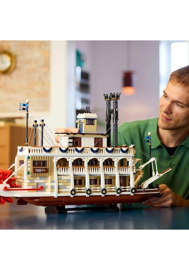 Lego İdeas 21356 Buharlı Nehir Gemisi