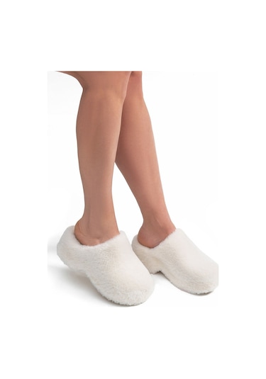 Twigy Lilo Kadın Ev Terliği Beyaz 36/40 AA0085A Beyaz