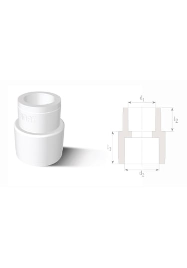 Fırat Pprc Redüksiyon 10 Adet 25Mm*20Mm