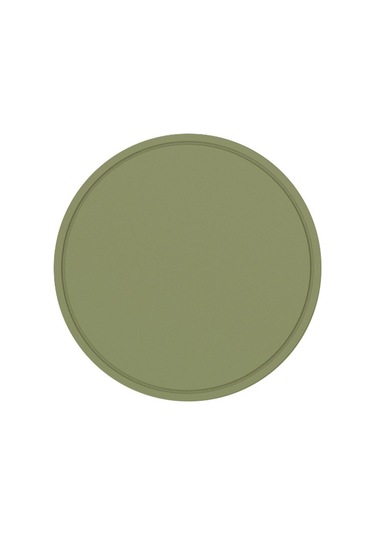 Sones Ev Yuvarlak Isı Yalıtım Matları Mutfak Yüksek Sıcaklığa Dayanıklı Silikon Ped, Renk: Tencere Ped Yeşil Diğer