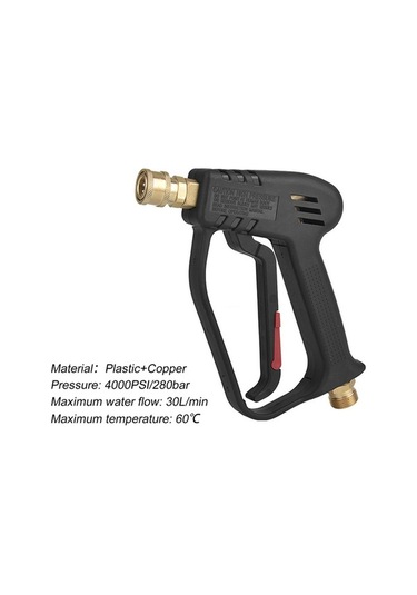 Dancemonkey Yüksek Basınçlı Yıkama Nozulu - 5 Püskürtme Ucu, Hızlı Bağlantı