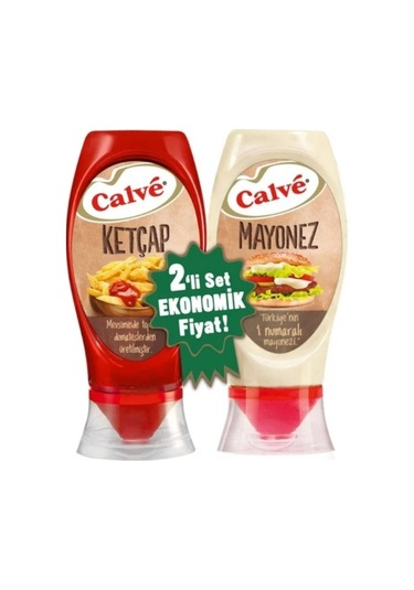 Calve Ketçap 400 G + Calve Mayonez 350 G