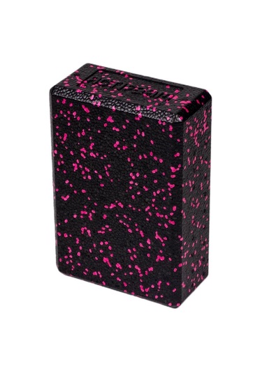 Actifoam Yoga Blok Yoga Köpüğü Yoga Block - Siyah-Pembe Çok Renkli