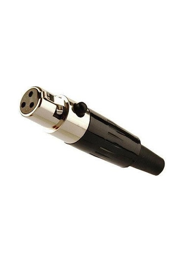 3 Pin Mini Xlr Dişi Konnektör